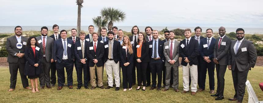 A group of students who attended the conference in 2022