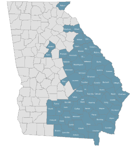 Executive Order County Map