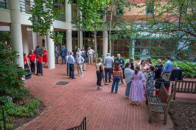 Reception for Charles H. Wheatley Building Naming