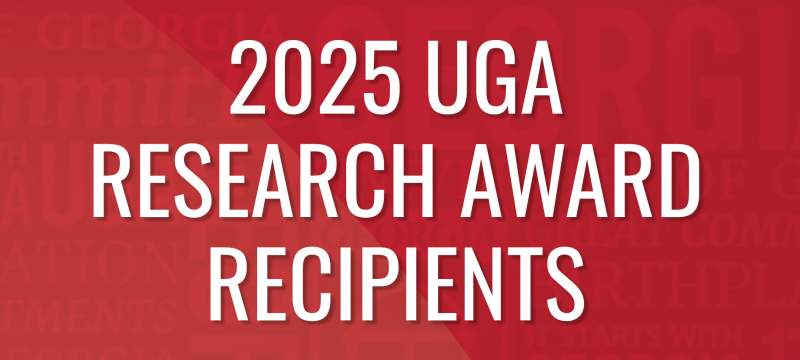 2025 UGA Research Award Recipients