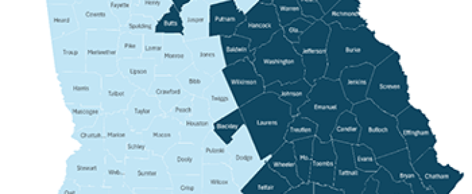 Disaster declaration map