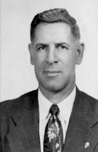 Headshot of Donald J. Weddell, dean from 1939-1956