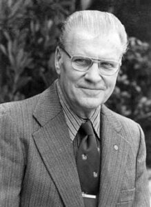Headshot of Allyn M. Herrickm dean from 1957-1980